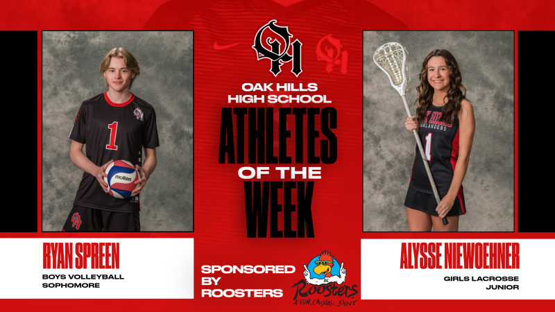 Roosters Athletes of the Week 4.16.24